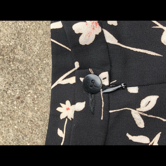 Floral Pendleton Skirt - Picture 2 of 3